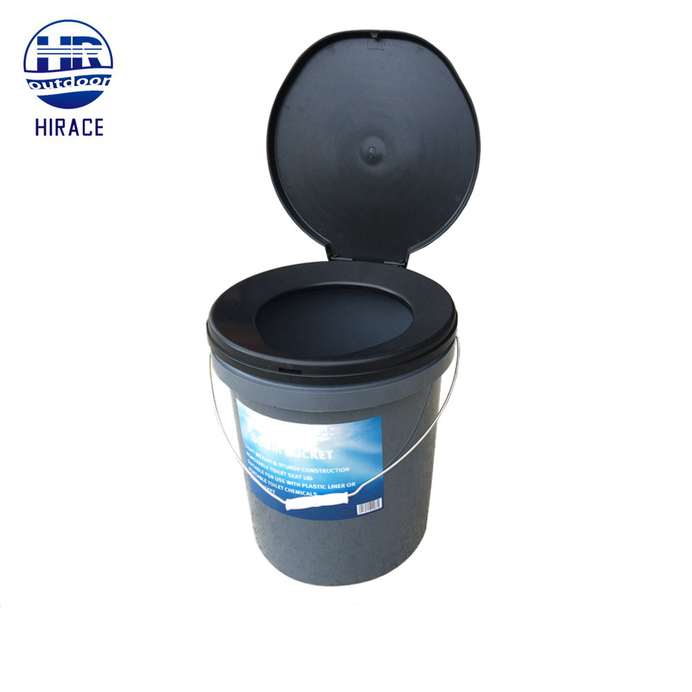 china manufacture 20L Outdoor camping portable plastic toilet